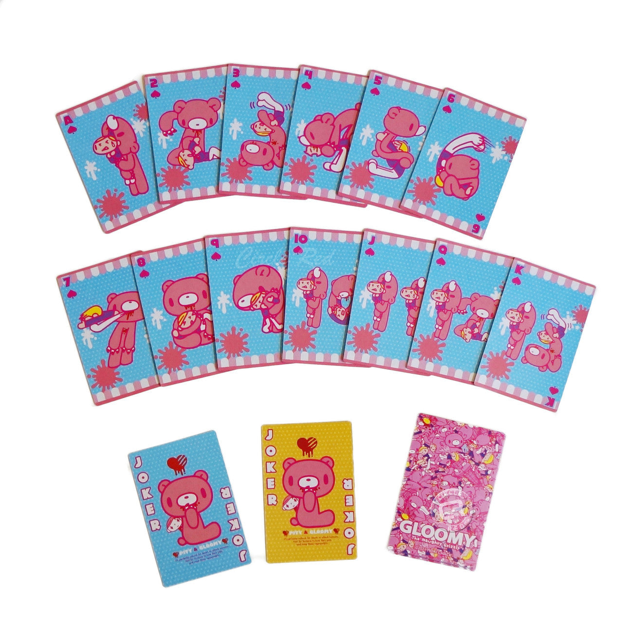 Gloomy Bear Playing Cards