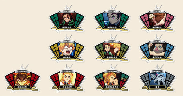 Demon Slayer Kimetsu No Yaiba DECOFLA Acrylic Keychain blind box ( 1 Blind Box )