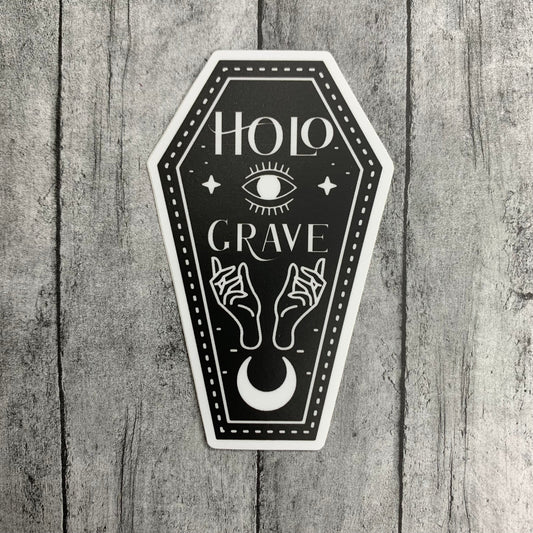 HoloGrave Logo Matte Sticker