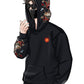 Flying Fire Dragon Embroidery Hoodie