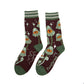 Mystic Mushrooms Crew Socks