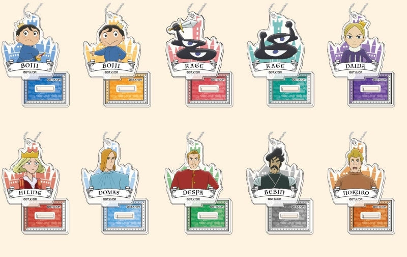 Ranking of Kings Stand Mini Acrylic Keychain Blind Box (1 Blind Box)