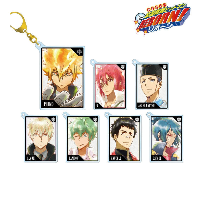 Katekyo Hitman Reborn! Trading Ani-Art aqua label Two Sides Acryl Key Chain Ver. B Blind Box (1 Blind Box)