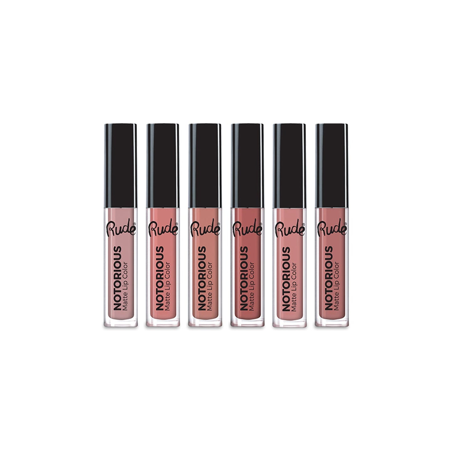 Crime Does Pay Notorious 6 Lip Color Set - Nude