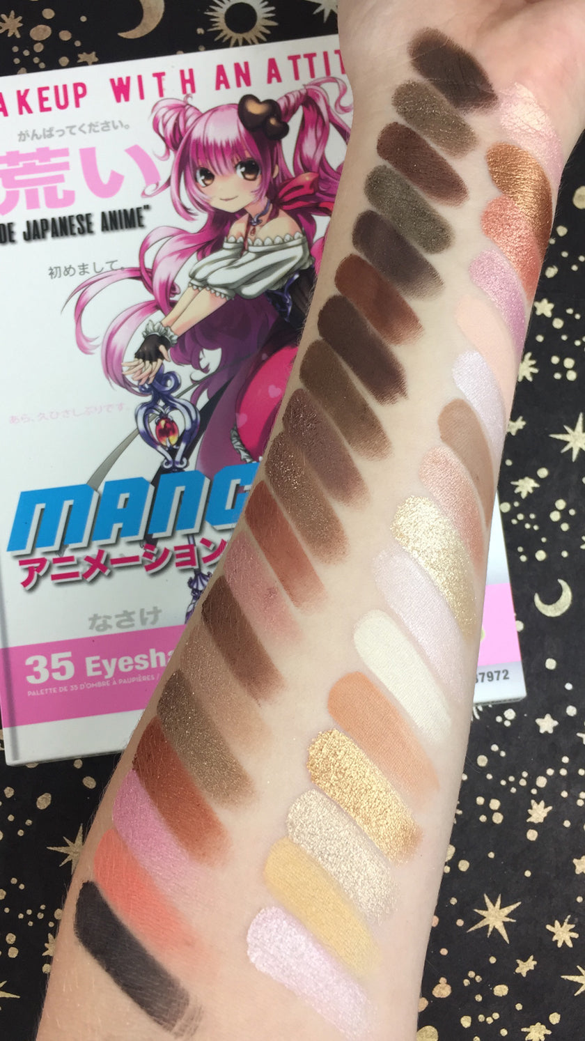 Manga Anime 35 Eyeshadow Palette Book 2