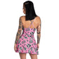 Tattooed Love Pink Skater Dress