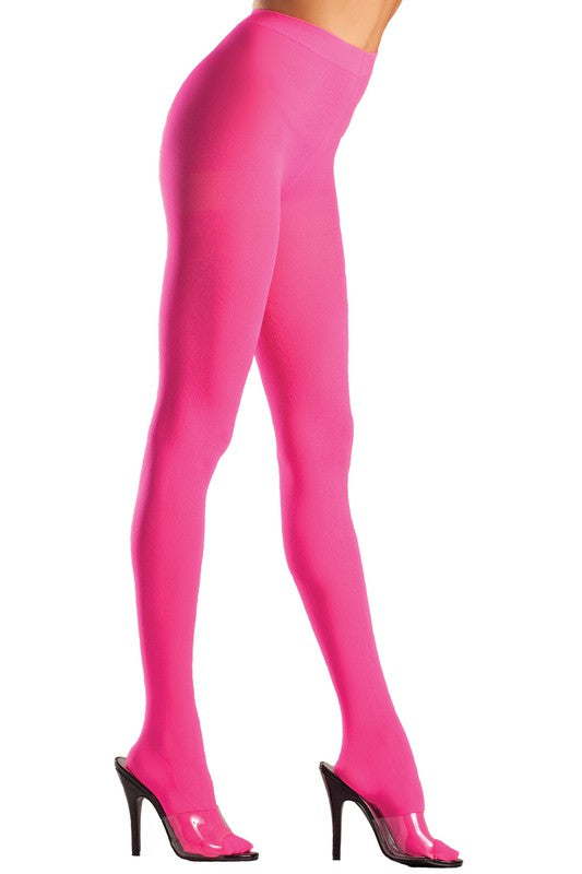 Opaque Pink Pantyhose (Queen Size Available)