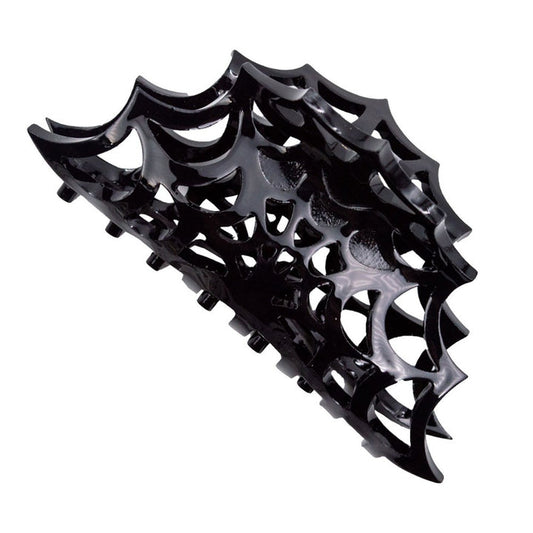 Black Spiderweb Claw Hair Clip