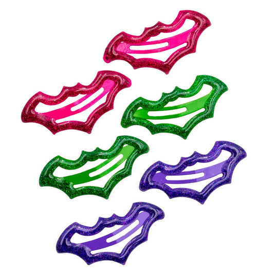 Multi Color Snap Bat Hair Clips