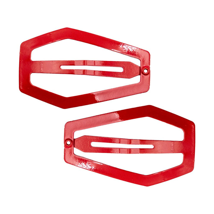 Red Coffin Snap Hair Clip