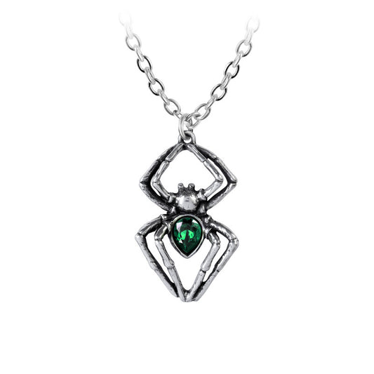 Alchemy Gothic Emerald Spinderling Pendant