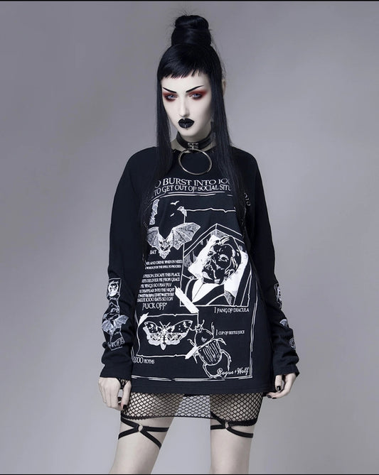 Rogue + Wolf Dramatic Exit Spell Tee