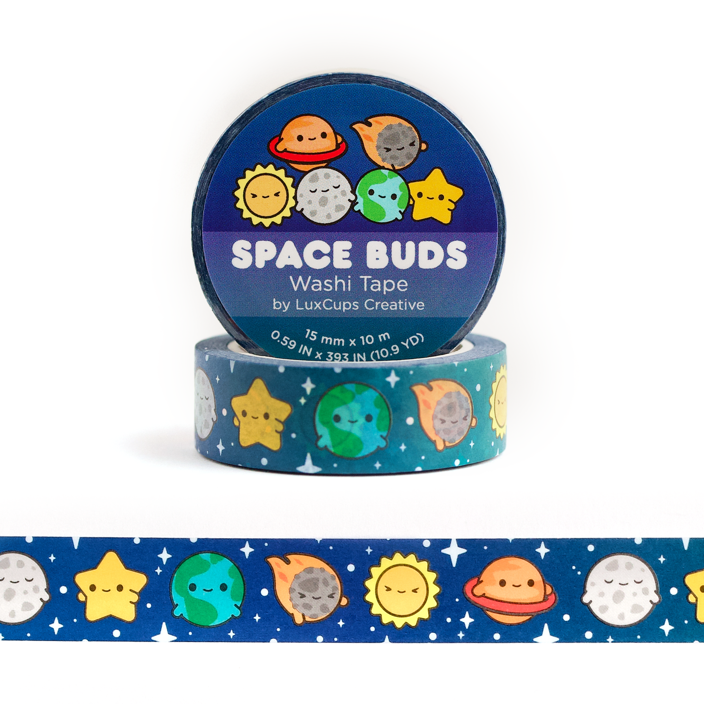 Space Buds Washi Tape