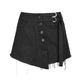 PunkRave Double Belt Faux Skirt (Plus Available)