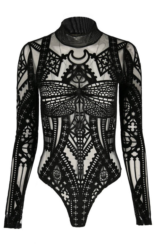 Cathedral Dragonfly bodysuit