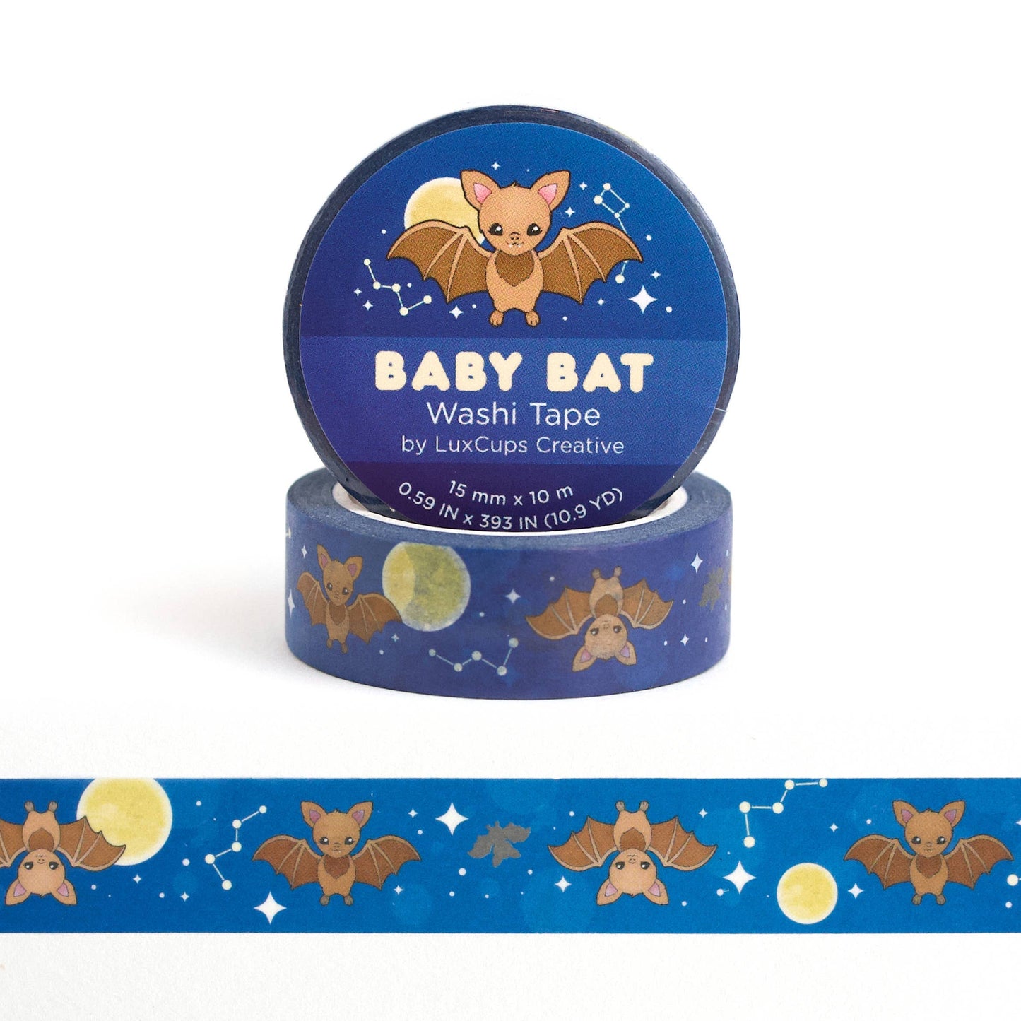 Baby Bat Washi Tape